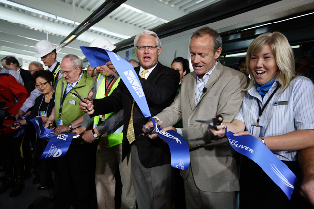 Canada line opening day